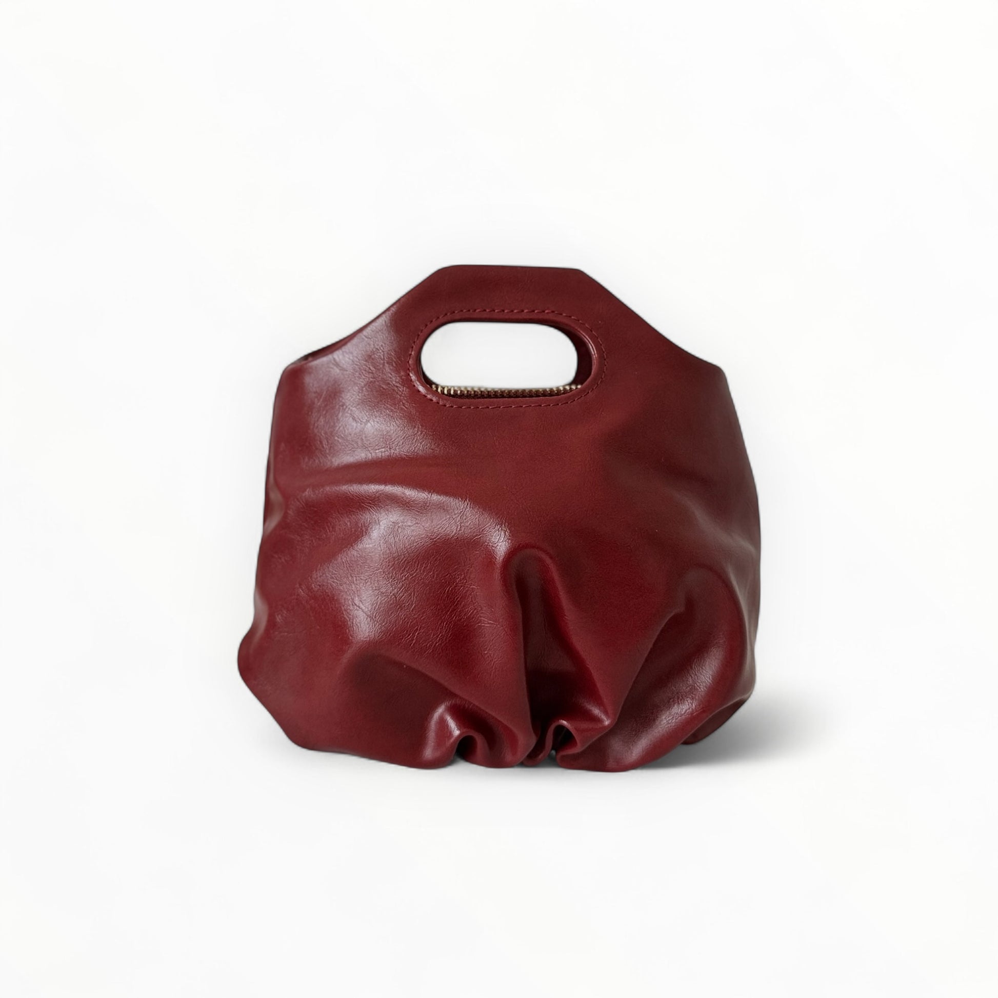 CHAUTFIFTH Mini Flower Bag - DARK RED