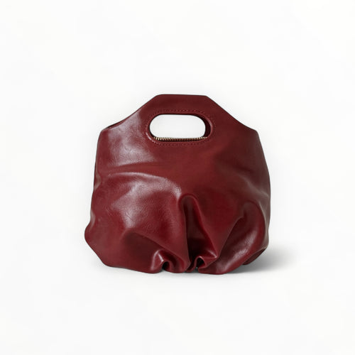 CHAUTFIFTH Mini Flower Bag - DARK RED