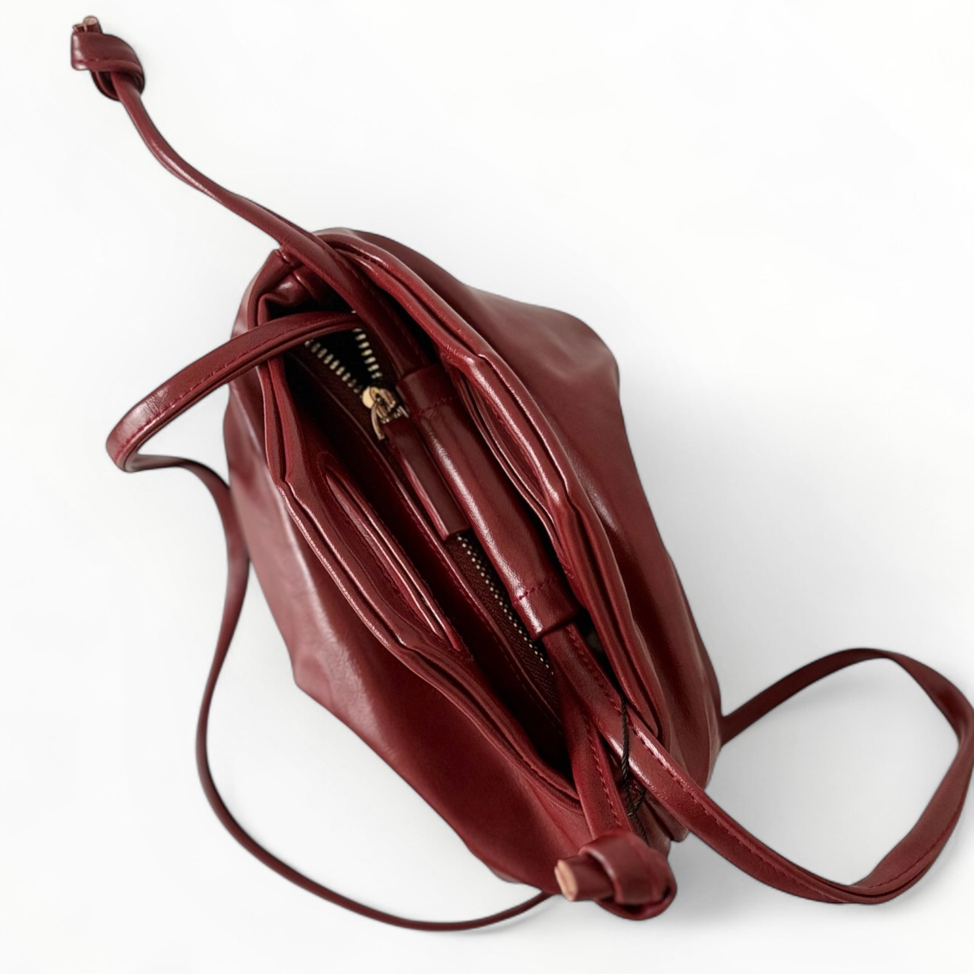 CHAUTFIFTH Mini Flower Bag - DARK RED